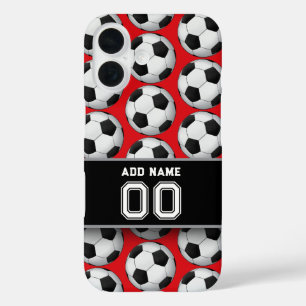Classic Soccer   Fußball Cool Sportgeschenke iPhone 16 Hülle