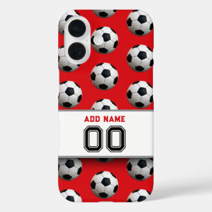 Classic Soccer Fußball Cool Sportgeschenke iPhone 16 Hülle