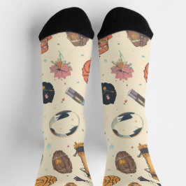 Classic Spider-Man with Dynamic Cosmic Background Socken