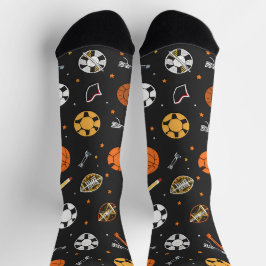 Classic Spider-Man with Dynamic Cosmic Background Socken