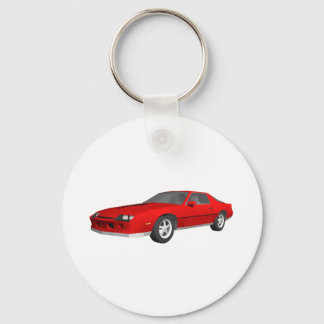 Classic Sports Car: 3D Modell: Schlüsselanhänger