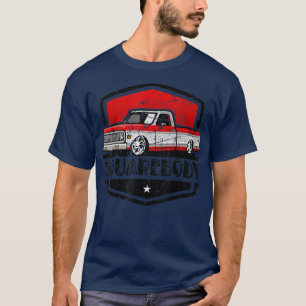 Classic Squarebody Lieferwagen Truck Lowered Autom T-Shirt
