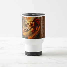 Classic St Michael Battling the Devil Travel Mug Reisebecher