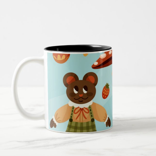 Classic sticker design coffee mug  zweifarbige tasse (Links)
