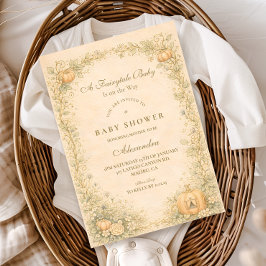 Classic Storybook Elegance Baby Shower Einladung