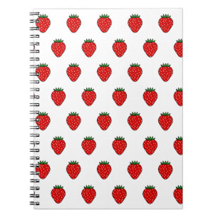 Classic Strawberry Notebook Notizblock