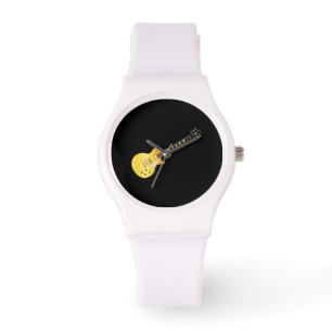 Classic Style Solid Blues Guitar Armbanduhr