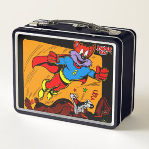 Classic Super Cat Metal Lunchbox