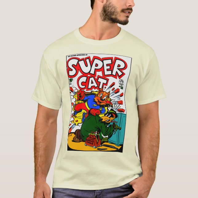 Classic SuperCat-T - Shirt (Vorderseite)