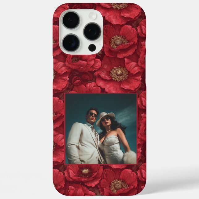 Classic Surprise Birthday Anemones Custom  Case-Mate iPhone Hülle (Rückseite)