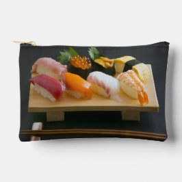 Classic Sushi Board Pouch – Tasteful Japanese Char Zubehörtasche