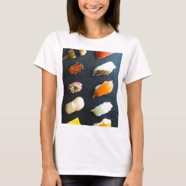 Classic Sushi Set – 10 classic pieces on a stone p T-Shirt