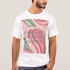 Classic t-shirt in stylish abstract graphic