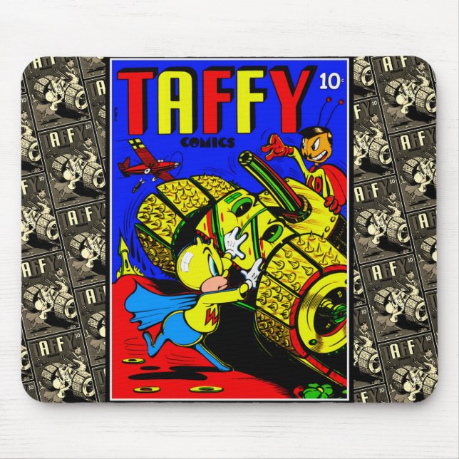 Classic TAFFY Comic Mousepad der 40er Jahre (Vorne)