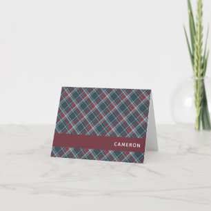 Classic Tartan Kariert Red Aquamarin Green Christm