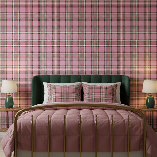 Classic Tartan Pink Green ID768 Tapete