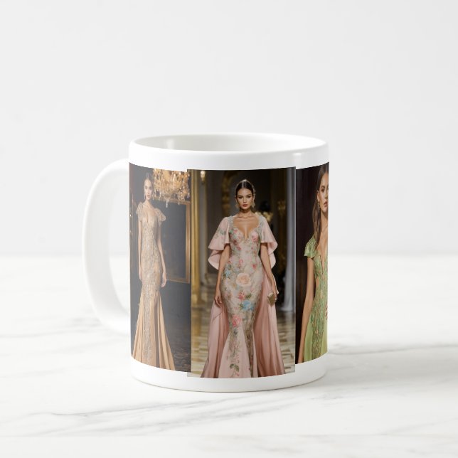 Classic Tasse, 11 oz Caftan Dress Tasse Collection (Vorderseite Links)