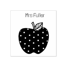 Classic Teachers Apple Custom Gummistempel