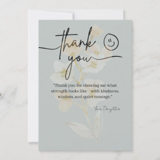 Classic Thank You Card for Dad Save The Date