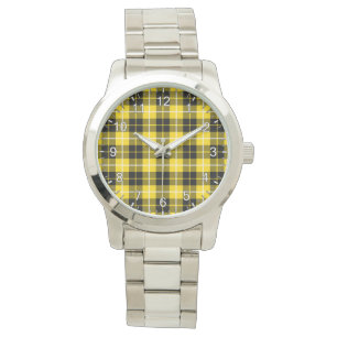 Classic Timeless Clan Barclay Tartan Kariertes Ges Armbanduhr