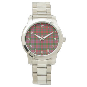 Classic Timeless Clan Blackford Tartan Kariertes G Armbanduhr