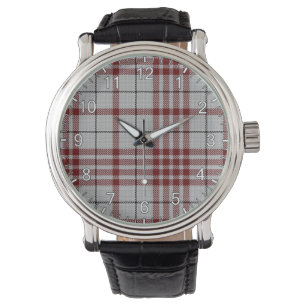 Classic Timeless Clan Clayton Tartan Kariertes Ges Armbanduhr