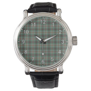 Classic Timeless Clan Craig Tartan Kariertes Gesch Armbanduhr