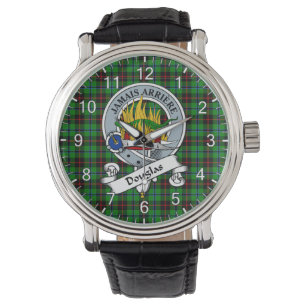Classic Timeless Clan Douglas Hunting Abzeichen Ta Armbanduhr