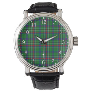 Classic Timeless Clan Duncan Tartan Kariertes Gesc Armbanduhr