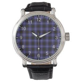 Classic Timeless Clan Dunlop Tartan Kariertes Gesc Armbanduhr