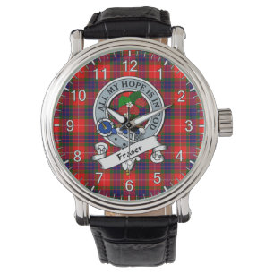 Classic Timeless Clan Fraser Modernes Abzeichen Ta Armbanduhr