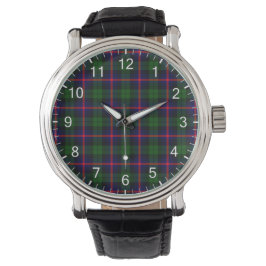 Classic Timeless Clan Urquhart Tartan Kariertes Ge Armbanduhr