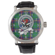 Classic Timeless Clan Young Abzeichen Tartan Watch