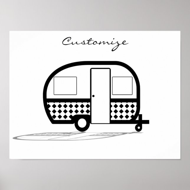 Classic Trailer Caravan Thunder_Cove Poster (Vorne)