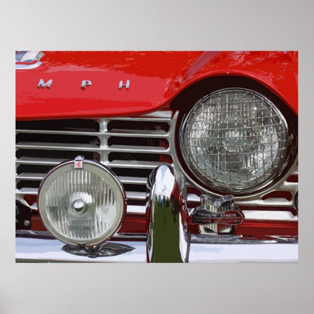 CLASSIC TRIUMPH POSTER (Vorne)