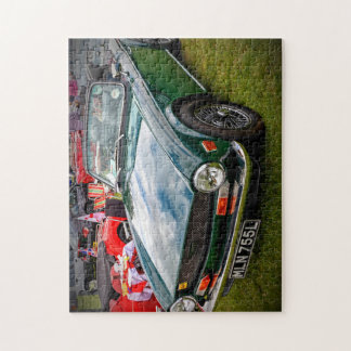 Classic Triumph TR6 Sportwagen Puzzle