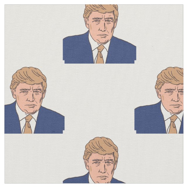 Classic Trump 2023 Fabric Stoff (Nahaufnahme)