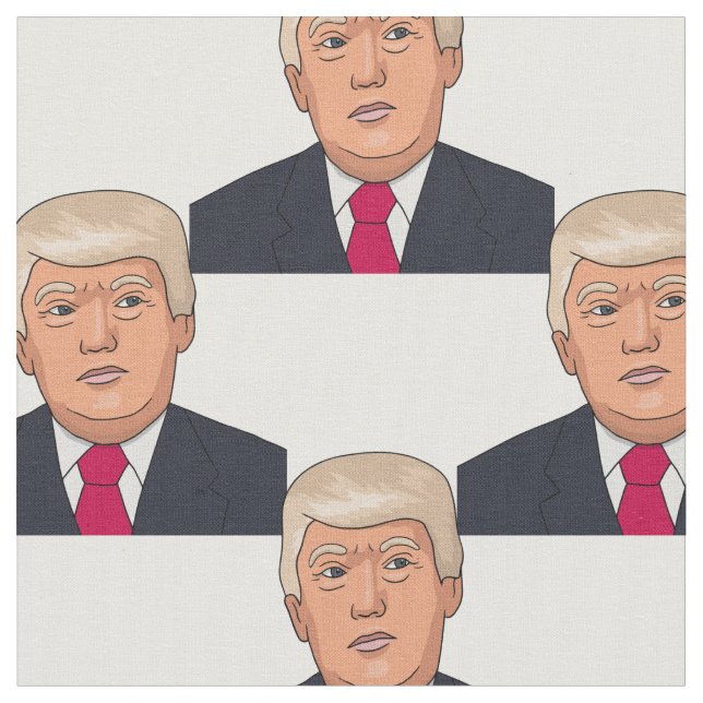 Classic Trump 2023 Fabric Stoff (Nahaufnahme)