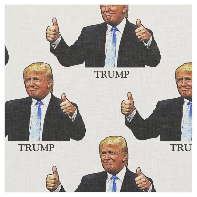 Classic Trump 2024 Fabric Stoff (Nahaufnahme)