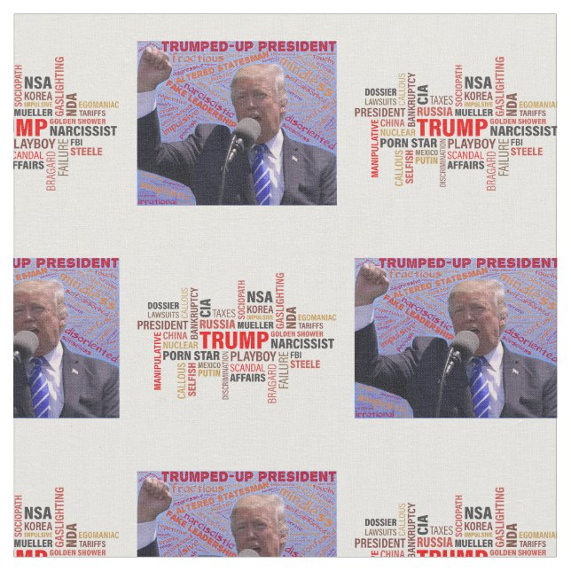 Classic Trump 2024 Stoff (Nahaufnahme)