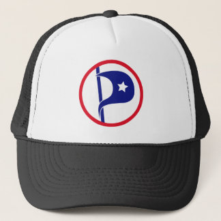 Classic US Pirate Party Trucker Hat Truckerkappe