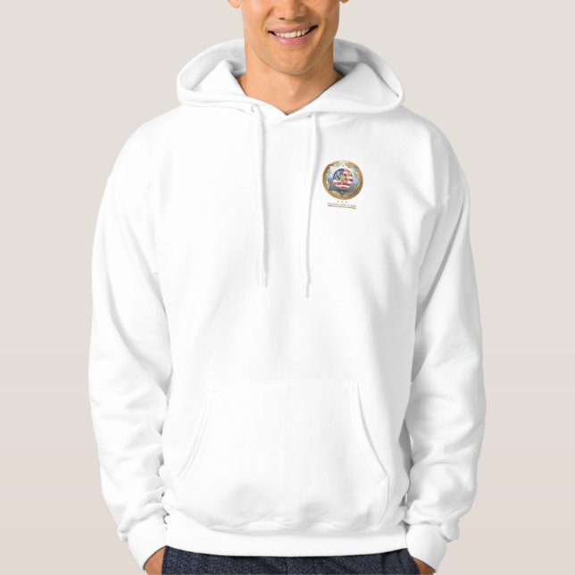 Classic & Vigilant COA Hoodie (Vorderseite)