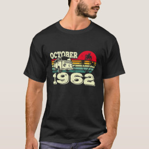 Classic Vintag 62's Caravan Sunset Oktober 1962 B T-Shirt