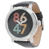 Classic Vintag 80er Style 86 47 Anti Trump