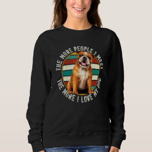 Classic Vintag English Bulldog Sweatshirt