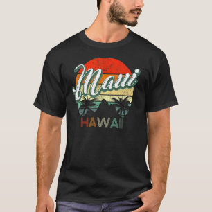 Classic Vintag Retro Maui Hawaii T-Shirt