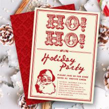 Classic Vintag Secret Santa HO Feiertag Party