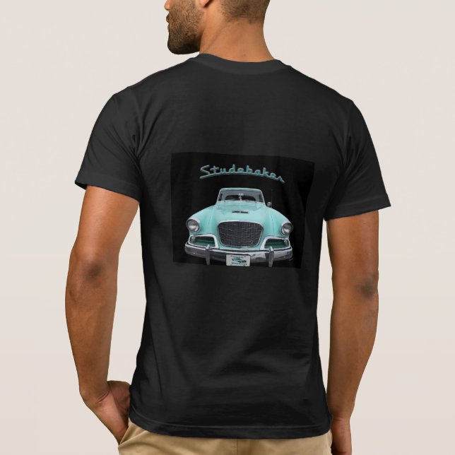 Classic Vintag Studebaker Silver Hawk 1959 T-Shirt (Rückseite)
