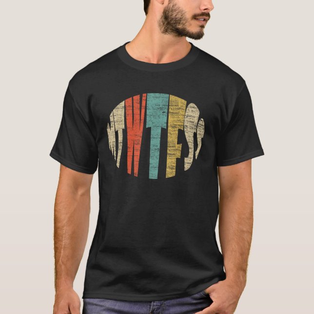 Classic Vintag Style MTWTFSS T-Shirt (Vorderseite)