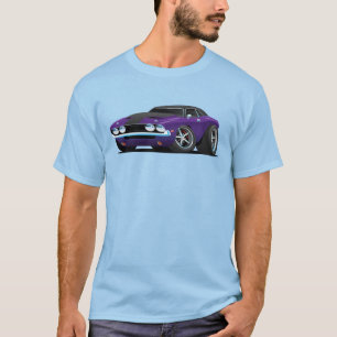 Classic Vintage Car Roadster Lila T-Shirt